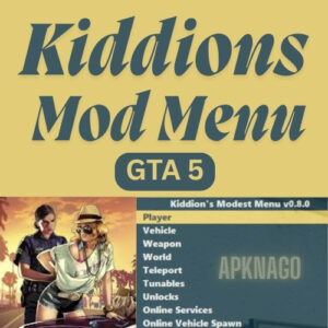 Kiddions Mod Menu for GTA 5 Download Free for PC - APKNAGO