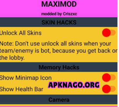 Maxi Modz ML APK (Unlock all Skins) Free Download For Android